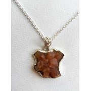 413 Collier aragonite argent sterling